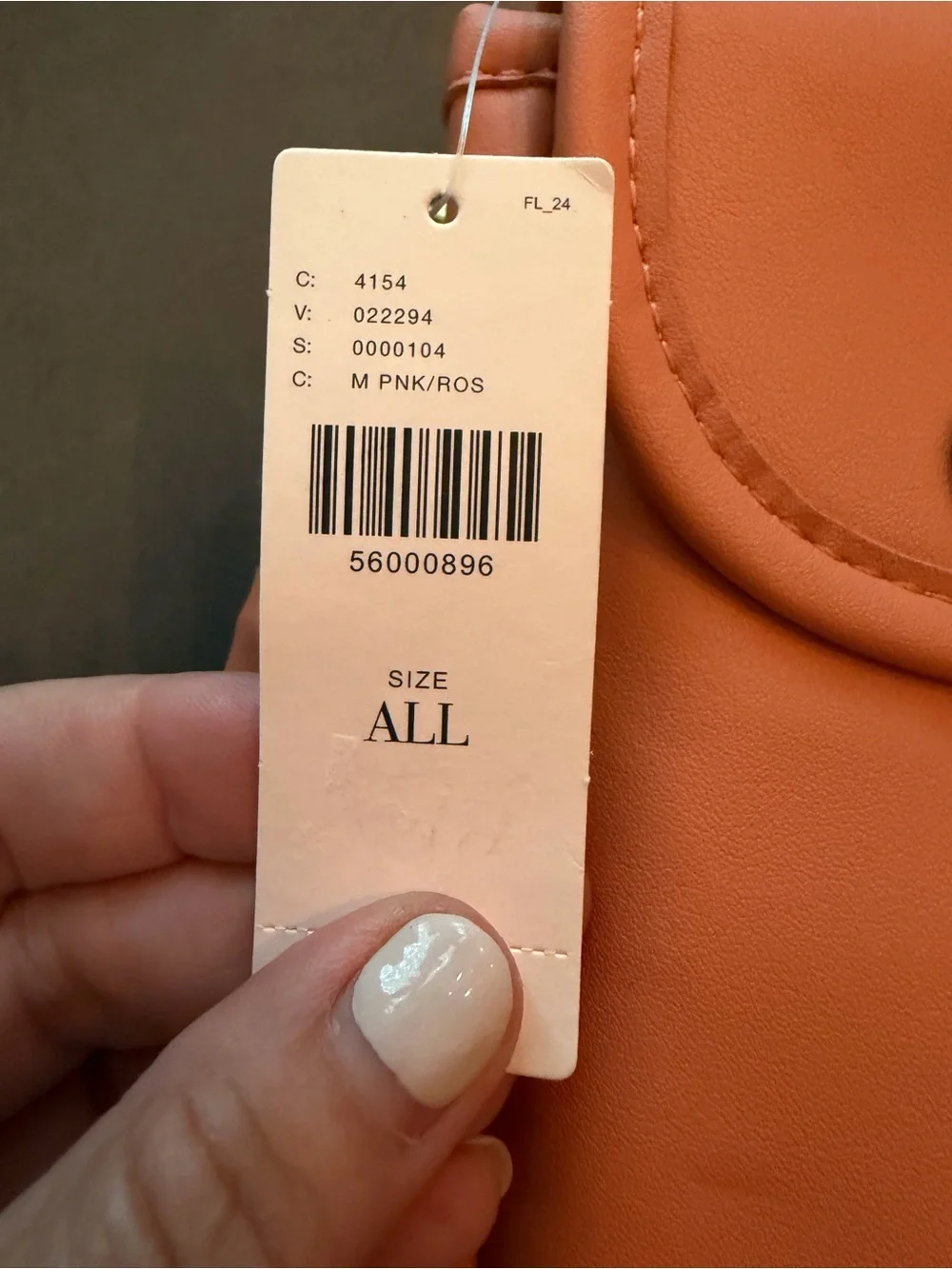 Anthropologie Blush Pink Mini Crossbody Phone Pouch NWT - Picture 7 of 8